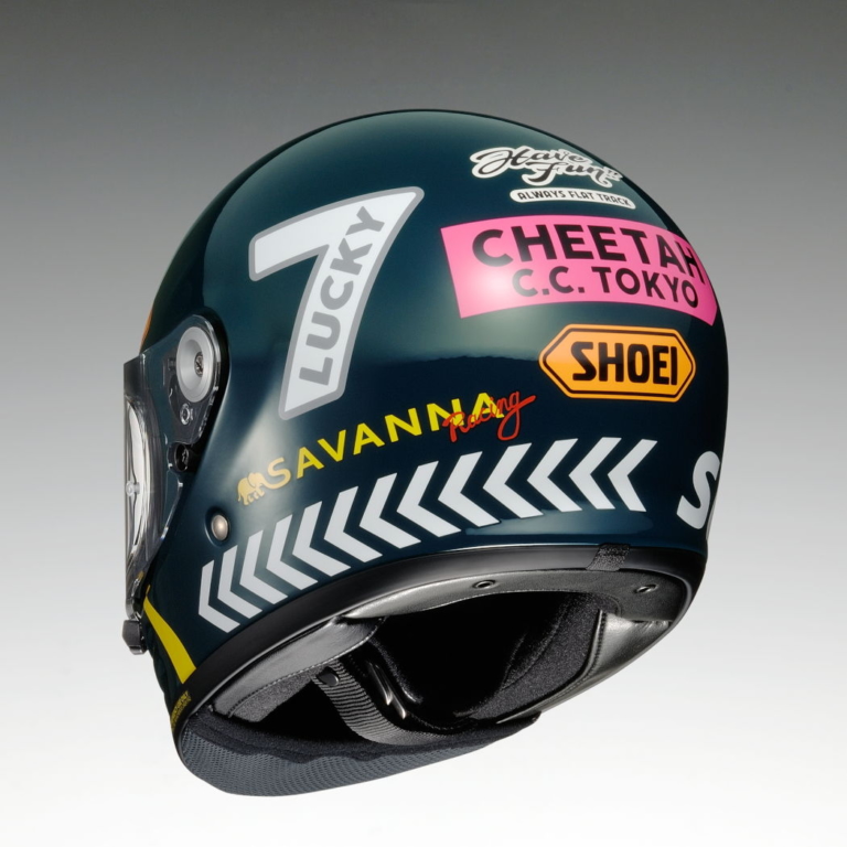 SHOEI グラムスター チーターカスタムサイクルズ|初回受注限定モデル! SHOEI「グラムスター チーターカスタムサイクルズ」登場