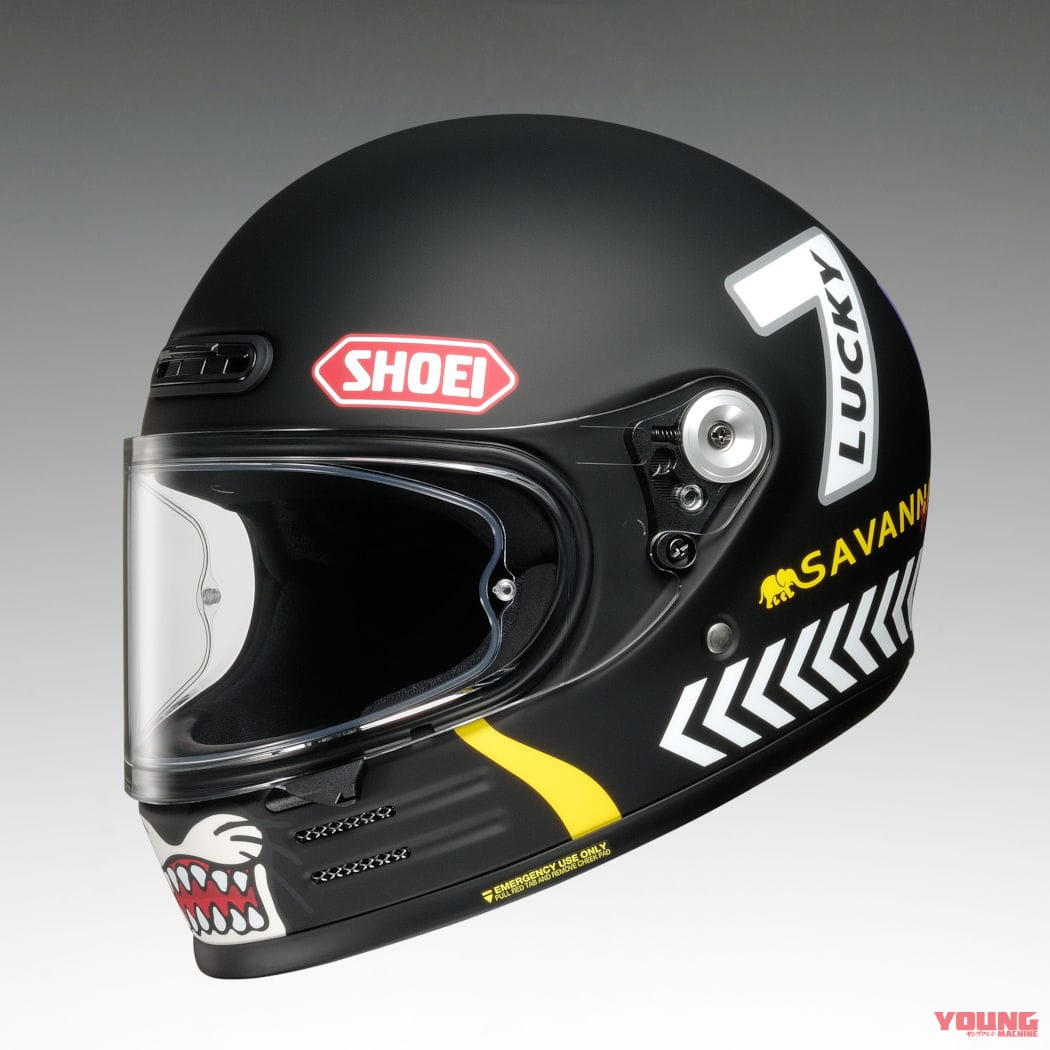 SHOEI グラムスター チーターカスタムサイクルズ|初回受注限定モデル! SHOEI「グラムスター チーターカスタムサイクルズ」登場