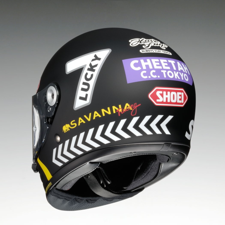 SHOEI グラムスター チーターカスタムサイクルズ|初回受注限定モデル! SHOEI「グラムスター チーターカスタムサイクルズ」登場