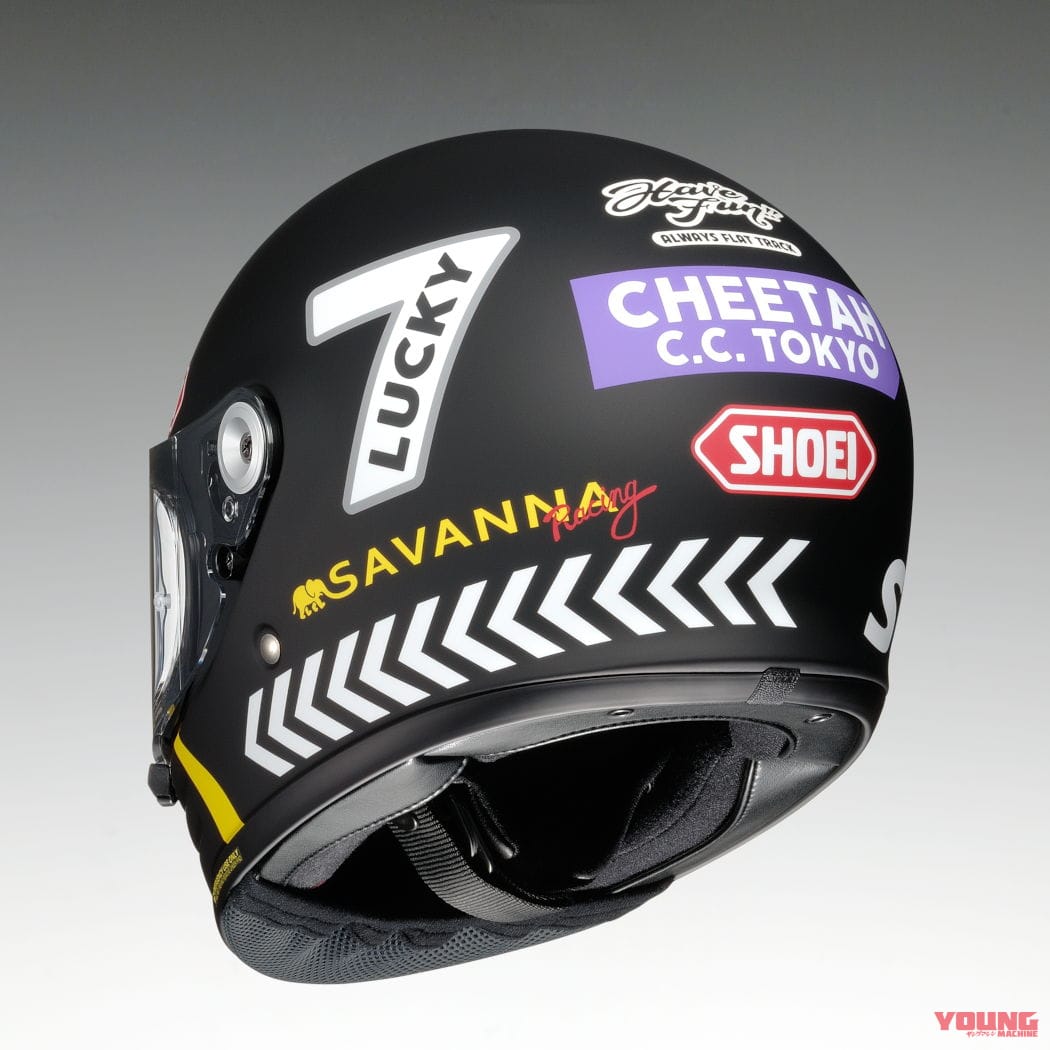 SHOEI グラムスター チーターカスタムサイクルズ|初回受注限定モデル! SHOEI「グラムスター チーターカスタムサイクルズ」登場