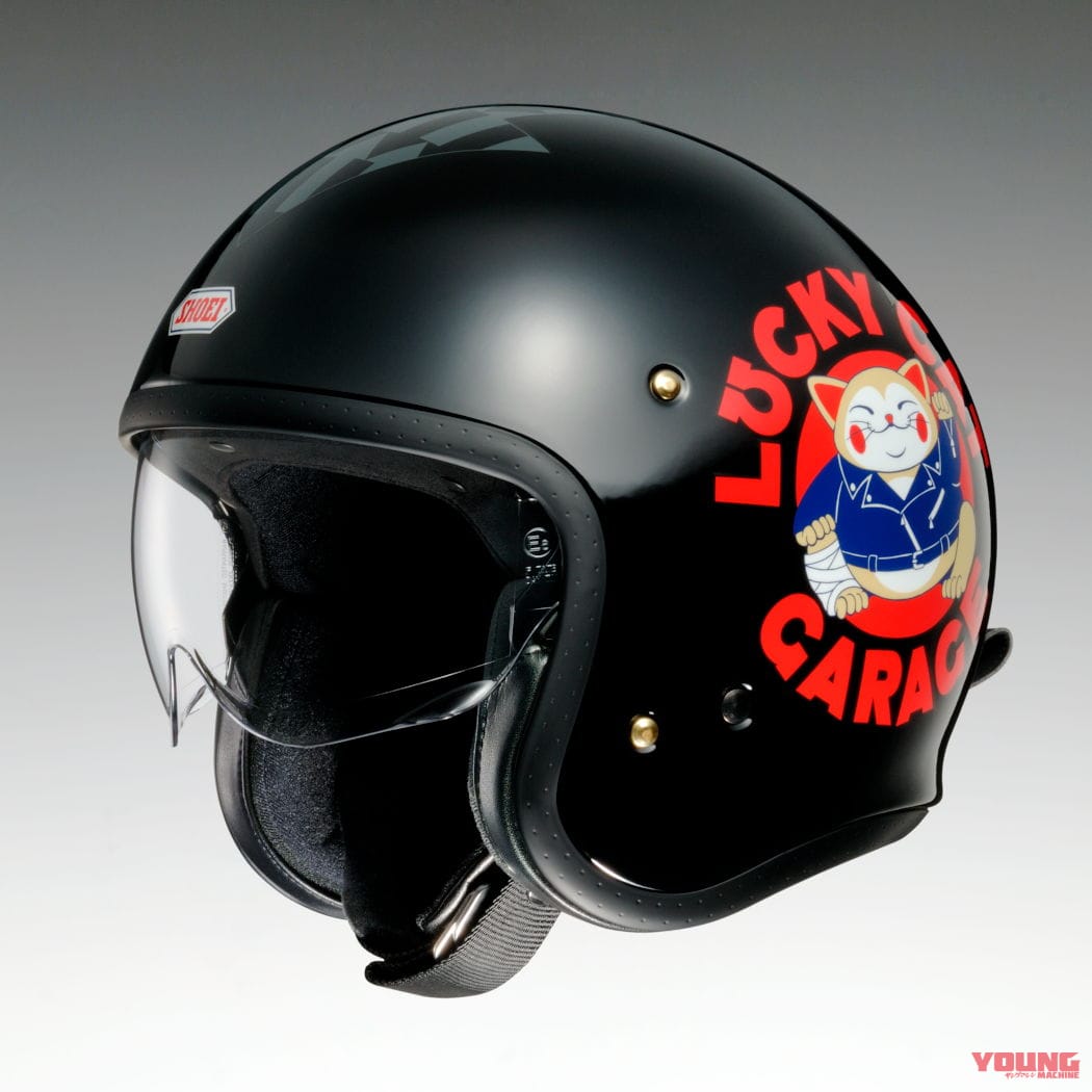 SHOEI J・O ザ・ラッキーキャットガレージ|個数限定! SHOEI「J・O ザ・ラッキーキャットガレージ」で福を招いちゃおう!