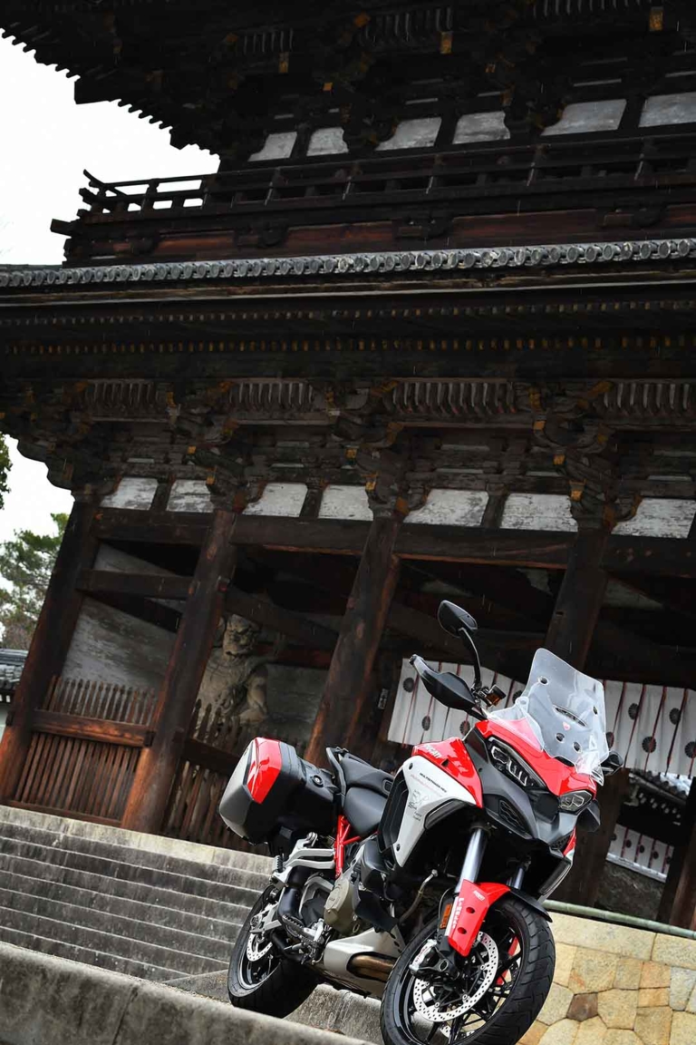 ムルティストラーダ ディスカバージャパントリップ 仁和寺|ムルティストラーダで探す「美しい日本の春」! ヤンマシチームの”冒険旅”レポート【後編:京都】