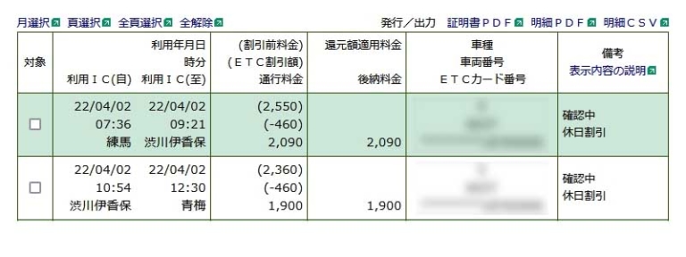 二輪車定率割引|料金明細|【実走検証】バイクの高速料金半額開始! 手続きはとても面倒だったけど、裏技も発見……〈多事走論〉from Nom