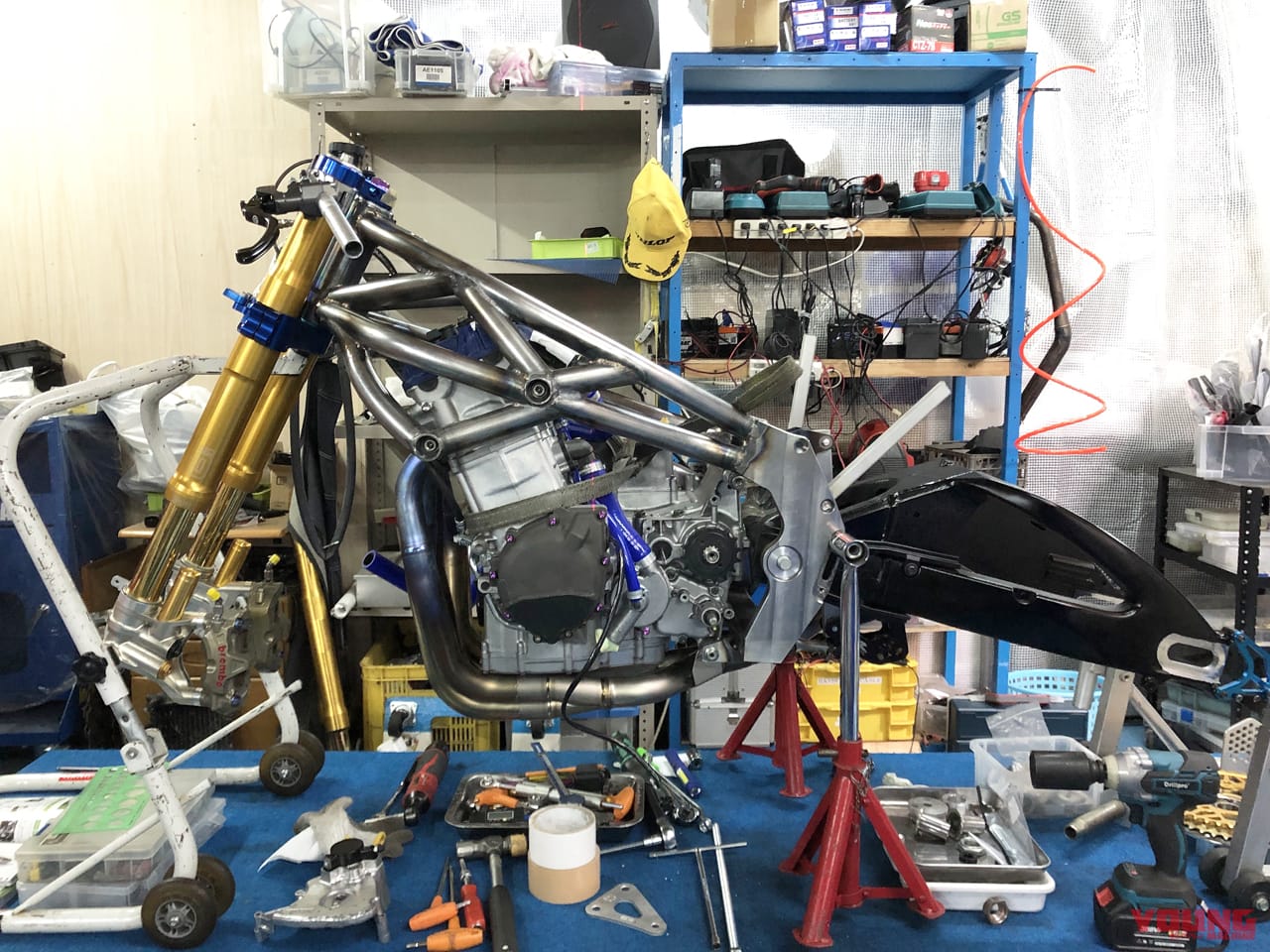 Team KAGAYAMA|鐵隼||その名も”鐵隼(テツブサ)”! チーム加賀山が鉄フレームのハヤブサで5月15日のテイストオブツクバに参戦!