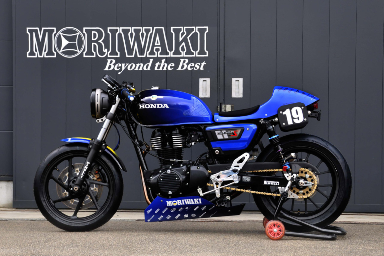 モリワキ|GB350|鉄馬|モリワキGB350レーサー、ついに完成! 前輪17インチのカフェスタイルが新鮮だ