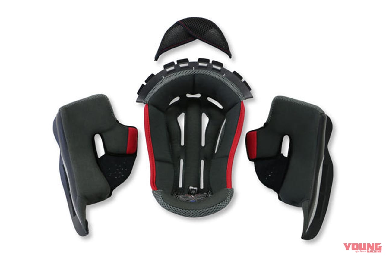 フルフェイスヘルメット SHIRO SH-336|内装|スペイン生まれの超軽量カーボンヘルメット「SHIRO SH-336」【2輪市場であらためて特価販売開始!】