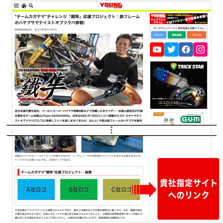 チームカガヤマ「鐵隼(てつぶさ)」チャレンジを応援するプロジェクト|チームカガヤマ「鐵隼(テツブサ)」チャレンジを応援するプロジェクト急遽発足!【第1期受付は5/20まで|2輪市場】