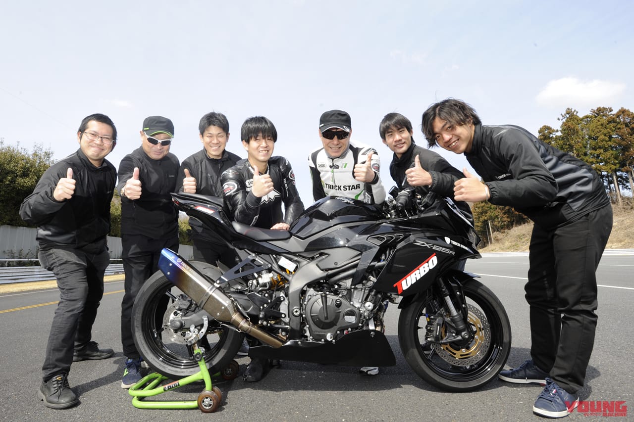 〈動画〉250ccで250km/h!! トリックスターのZX-25Rターボが大記録を達成!