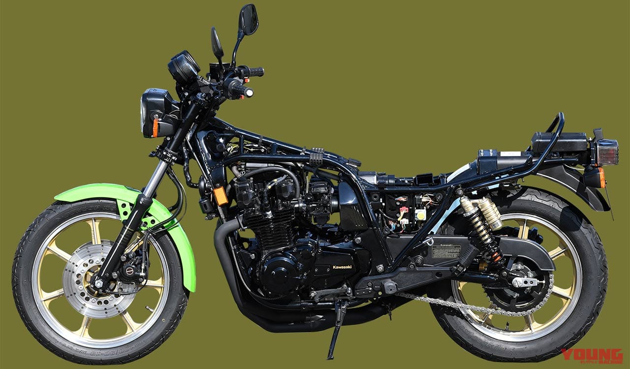 KAWASAKI Z1000R1|’80s国産名車・カワサキZ1000J/R完調メンテナンス【フルノーマル状態の維持は困難】