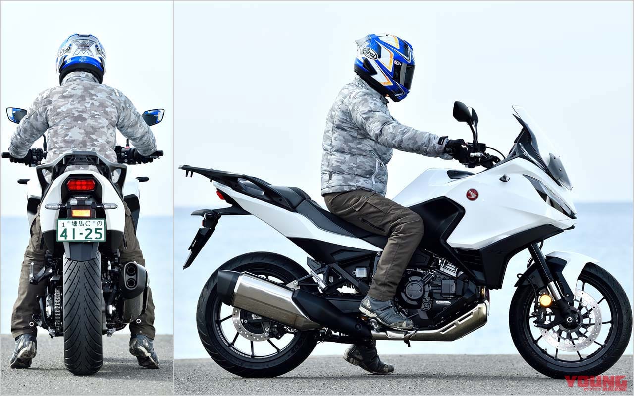 HONDA NT1100|ライディングポジション|最上の極楽エクスプレス! ホンダNT1100ディテール解説