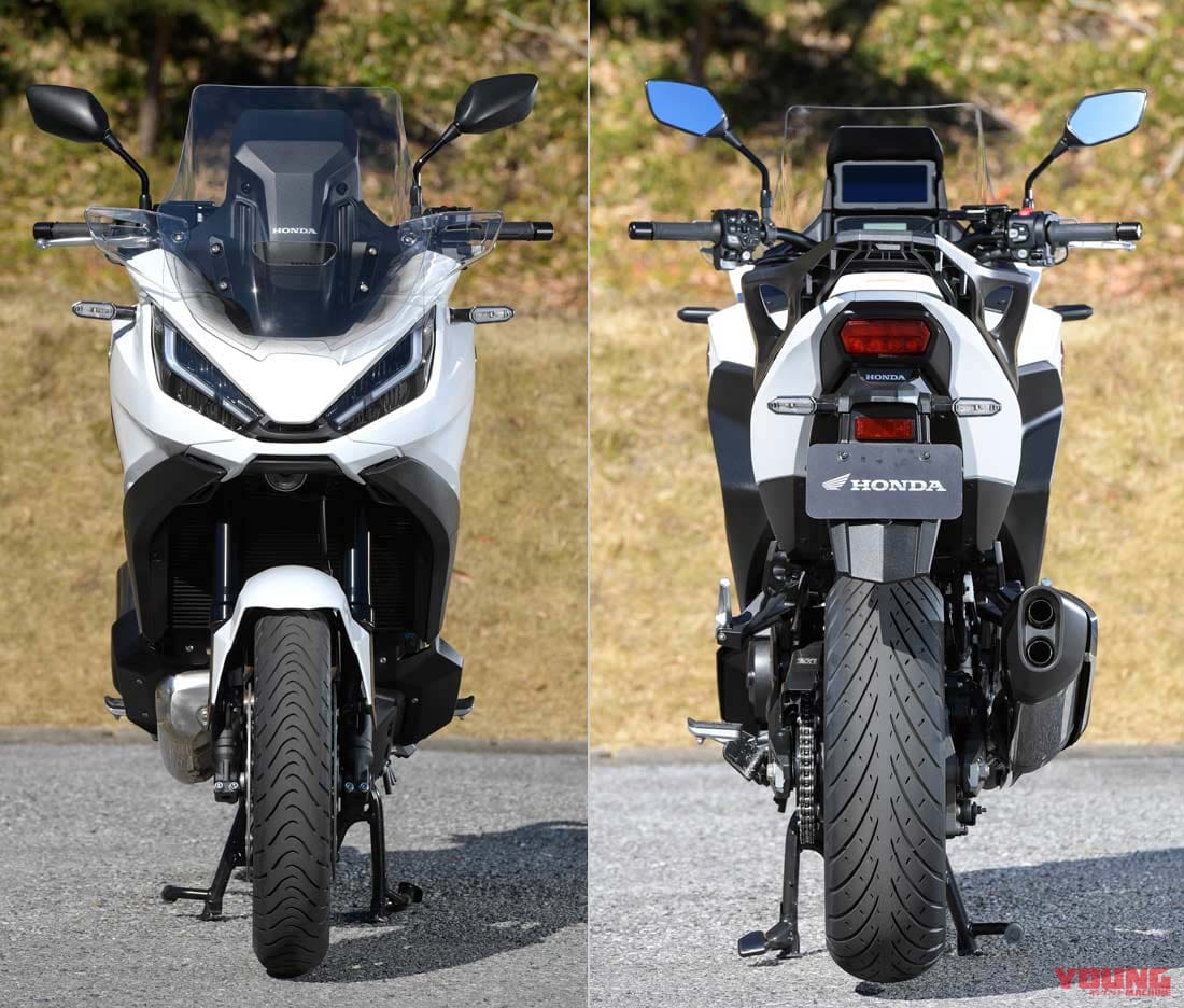 HONDA NT1100|最上の極楽エクスプレス! ホンダNT1100ディテール解説