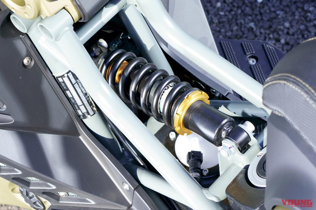 |イタルジェット ドラッグスター200 ディテール解説【注目のインディペンデントステアリングシステムとは?】