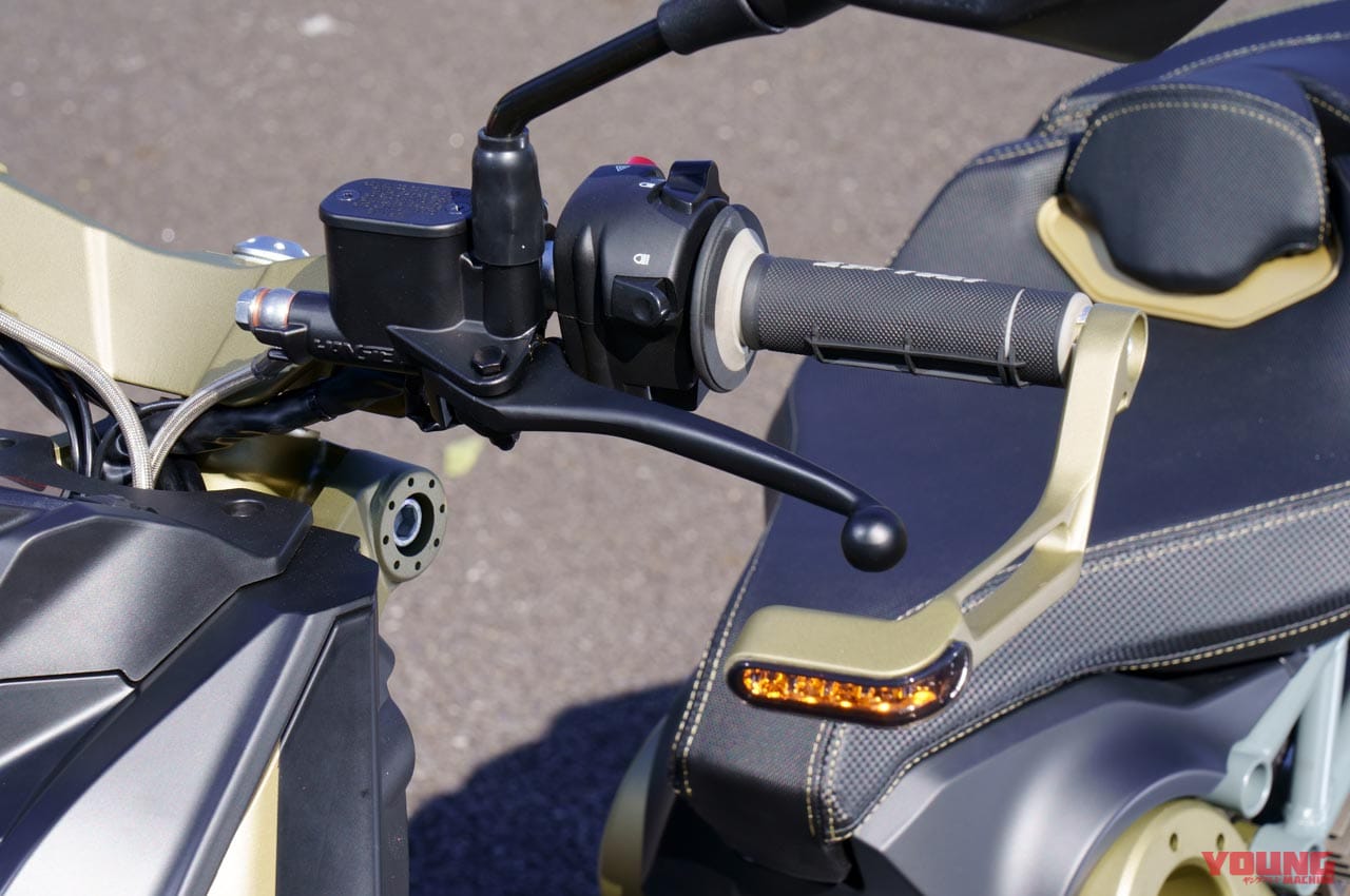 |イタルジェット ドラッグスター200 ディテール解説【注目のインディペンデントステアリングシステムとは?】