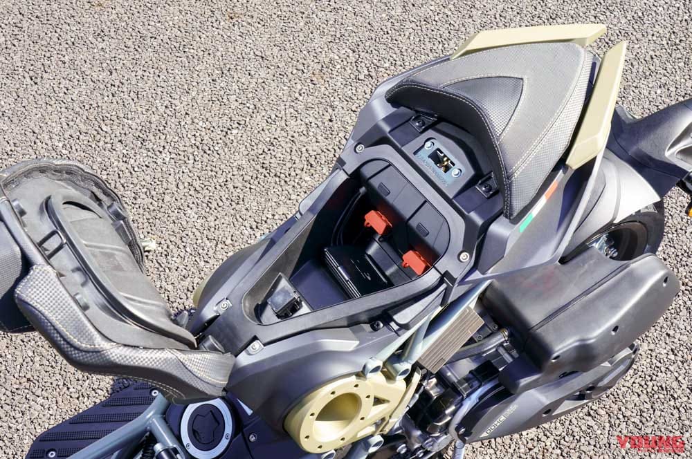 |イタルジェット ドラッグスター200 ディテール解説【注目のインディペンデントステアリングシステムとは?】