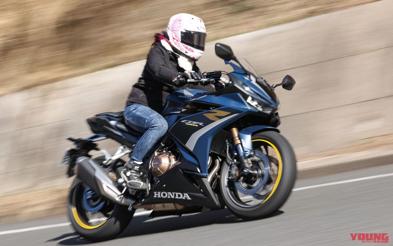 HONDA CBR400R|岡崎静夏のホンダCBR400R試乗インプレ【親友との会話のようにひたすら楽しいだけの時】