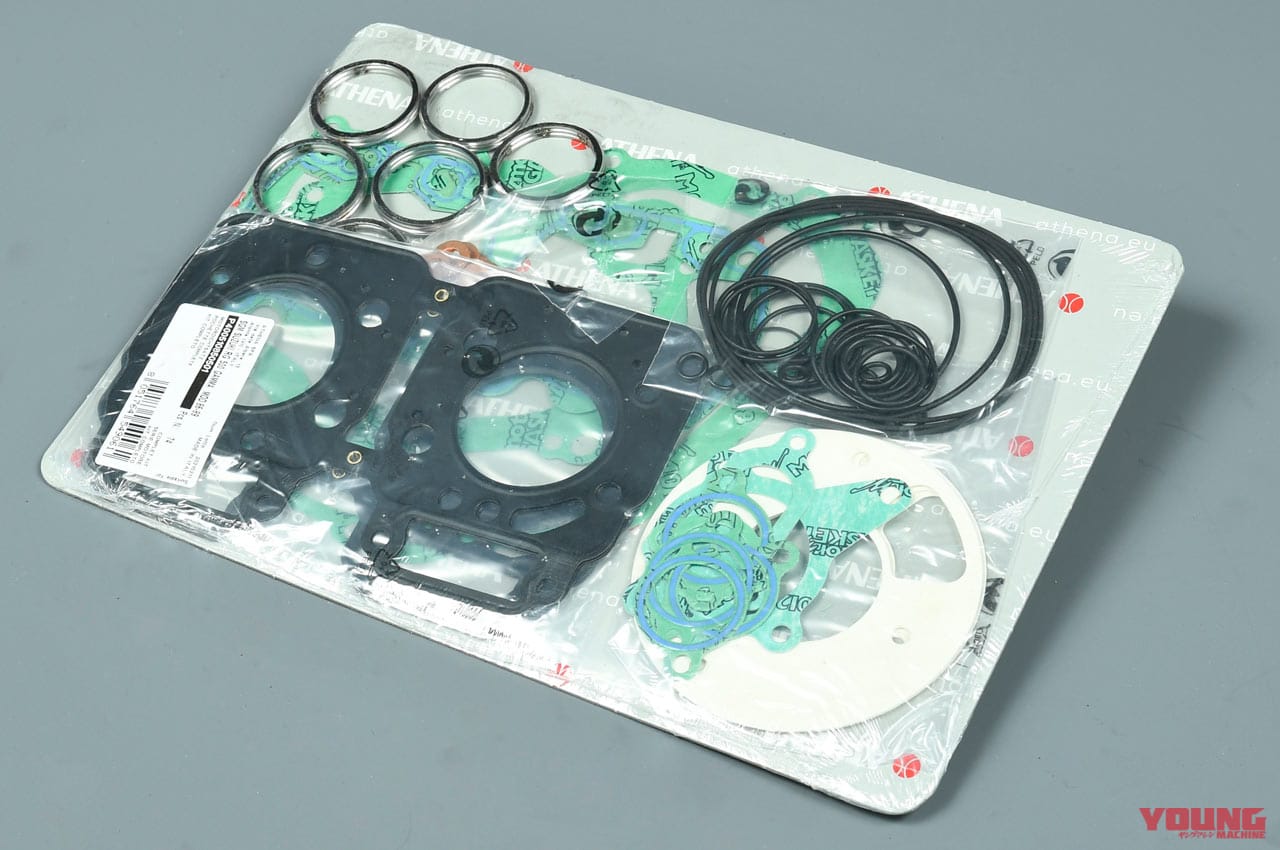 |’80s国産名車・スズキRG400Γ/500Γ完調メンテナンス【長期放置車両の再始動は要注意】