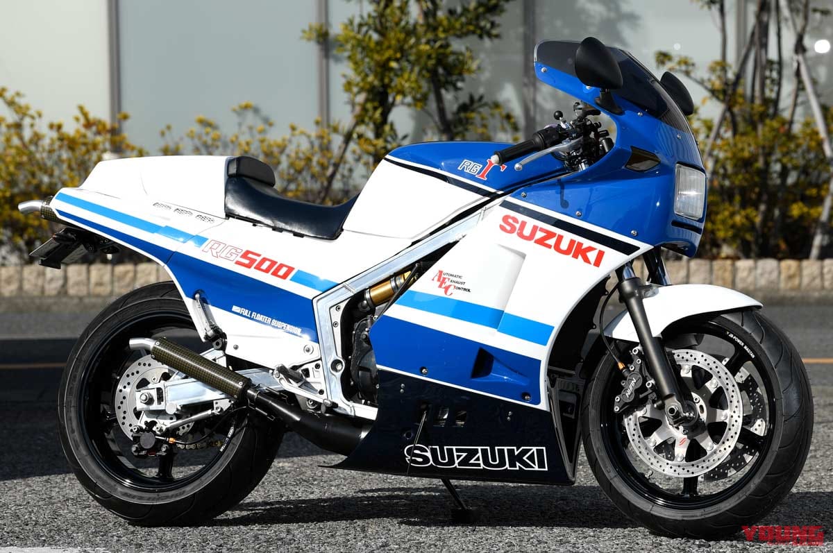 スズキ RG500Γ|’80s国産名車・スズキRG400Γ/500Γ完調メンテナンス【識者インタビュー:街乗りにも普通に使えるバイクです】