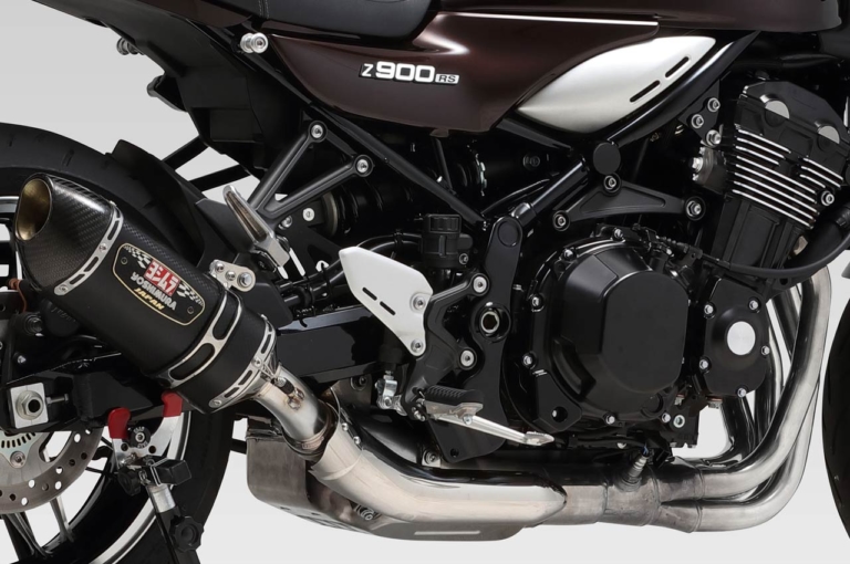ヨシムラ スリップオンR-77Sサイクロンエクスポートスペック政府認証|カワサキZ900RSシリーズ・カスタムパーツカタログ〈マフラー#1|ヨシムラ/トリックスター/アールズギア〉