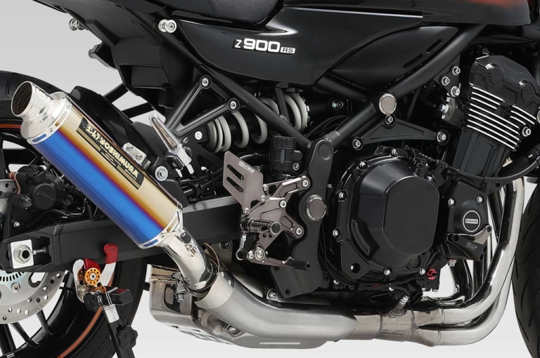 ヨシムラ スリップオンサイクロンBREVIS政府認証|カワサキZ900RSシリーズ・カスタムパーツカタログ〈マフラー#1|ヨシムラ/トリックスター/アールズギア〉