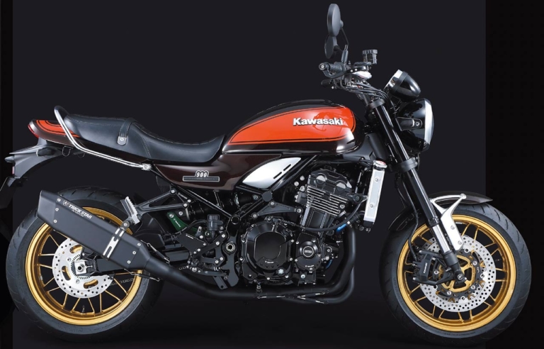 トリックスター 政府認証フルエキゾーストマフラーIKAZUCHI|カワサキZ900RSシリーズ・カスタムパーツカタログ〈マフラー#1|ヨシムラ/トリックスター/アールズギア〉