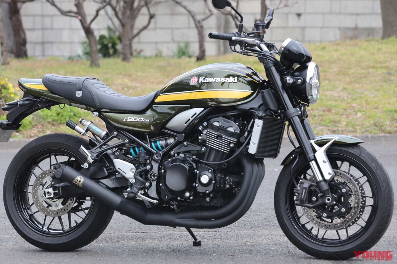 SP忠男 パワーボックスフル4in1|カワサキZ900RSシリーズ・カスタムパーツカタログ〈マフラー#2|SP忠男/ストライカーetc.〉
