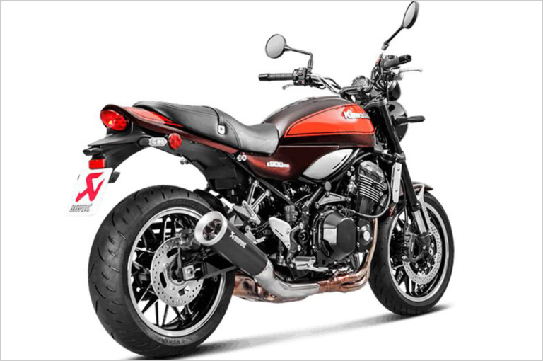 プロト アクラポビッチスリップオンラインマフラーJMCA|カワサキZ900RSシリーズ・カスタムパーツカタログ〈マフラー#2|SP忠男/ストライカーetc.〉