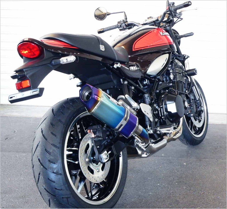 ビート ナサートエボリューションタイプIIスリップオンマフラー|カワサキZ900RSシリーズ・カスタムパーツカタログ〈マフラー#3|ノジマ/ビート/モリワキ etc.〉
