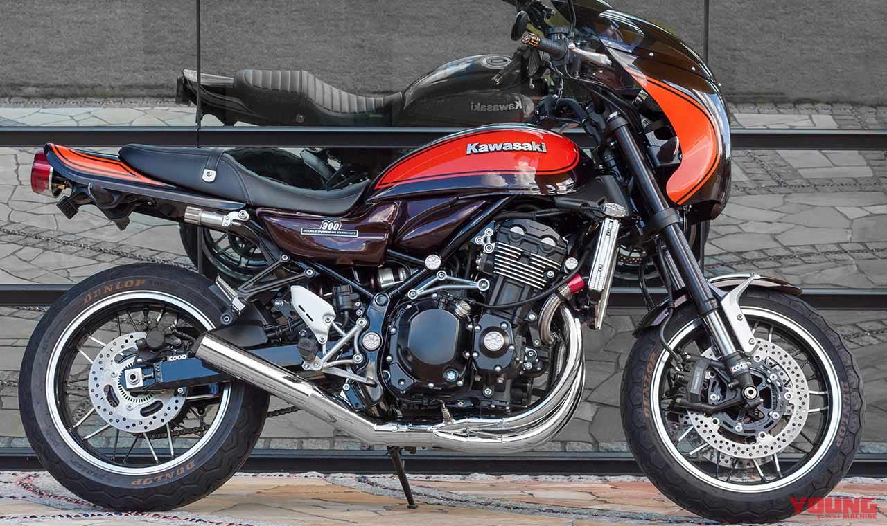 アーキ 427ショート管JMCA認証|カワサキZ900RSシリーズ・カスタムパーツカタログ〈マフラー#3|ノジマ/ビート/モリワキ etc.〉