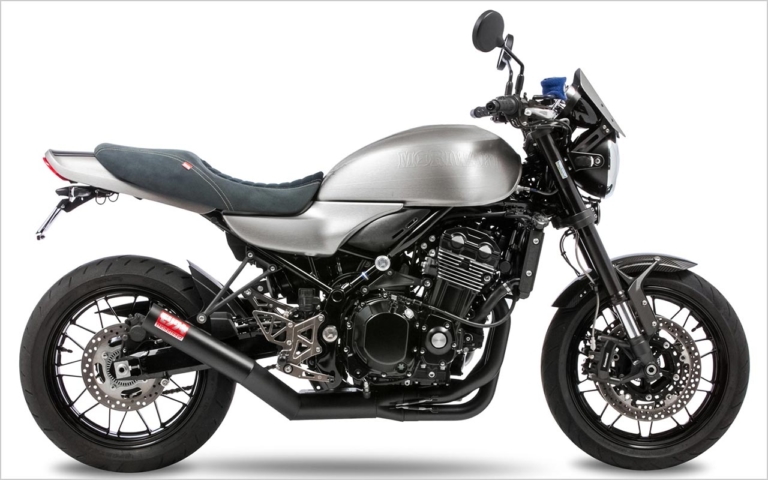 モリワキエンジニアリング ワンピースブラック|カワサキZ900RSシリーズ・カスタムパーツカタログ〈マフラー#3|ノジマ/ビート/モリワキ etc.〉