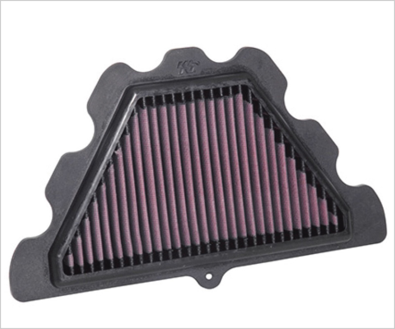 K&N リプレイスメントエアフィルター|カワサキZ900RSシリーズ・カスタムパーツカタログ〈吸気系チューニング編|サブコン/エアフィルター〉