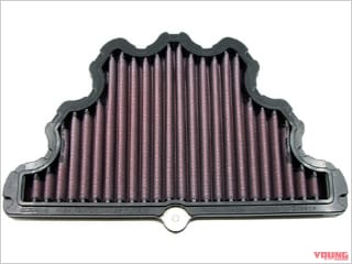 DNA モトフィルター|カワサキZ900RSシリーズ・カスタムパーツカタログ〈吸気系チューニング編|サブコン/エアフィルター〉