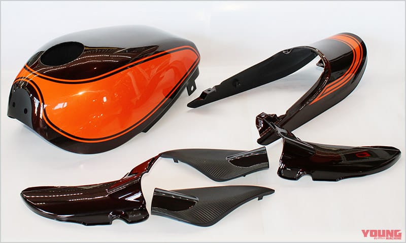 ドレミコレクション Z1スタイル外装カバーセット|カワサキZ900RSシリーズ・カスタムパーツカタログ〈スタイリングパーツ#1|ドレミコレクション/ヨシムラ/マジカルレーシング〉