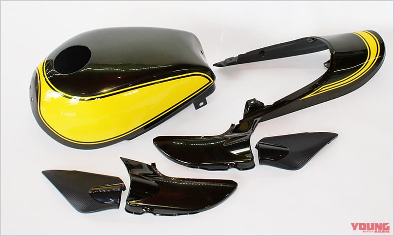 ドレミコレクション Z1スタイル外装カバーセット|カワサキZ900RSシリーズ・カスタムパーツカタログ〈スタイリングパーツ#1|ドレミコレクション/ヨシムラ/マジカルレーシング〉