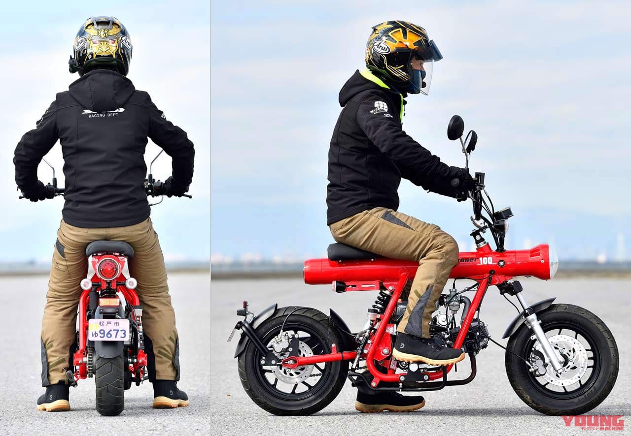 フェニックスエンジニアリング ガンナー100|フェニックスエンジニアリング【ガンナー100 試乗インプレッション】排気量が2倍になって楽しさ4倍に!