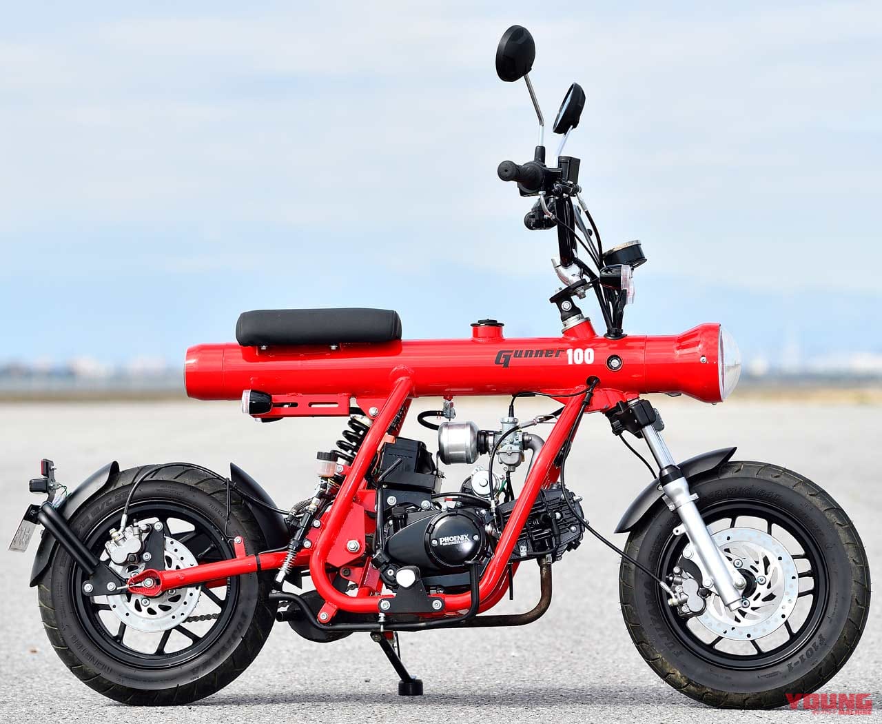 フェニックスエンジニアリング ガンナー100|フェニックスエンジニアリング【ガンナー100 試乗インプレッション】排気量が2倍になって楽しさ4倍に!