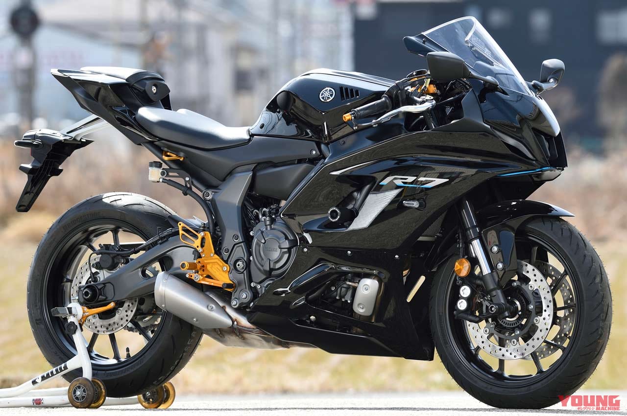 ベビーフェイスYZF-R7カスタム【オリジナルパーツで、乗ることがさらに楽しく】