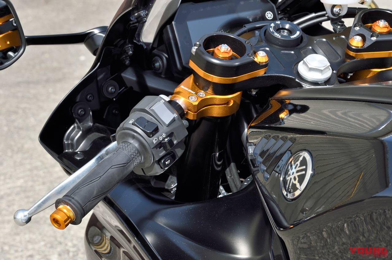 |ベビーフェイスYZF-R7カスタム【オリジナルパーツで、乗ることがさらに楽しく】