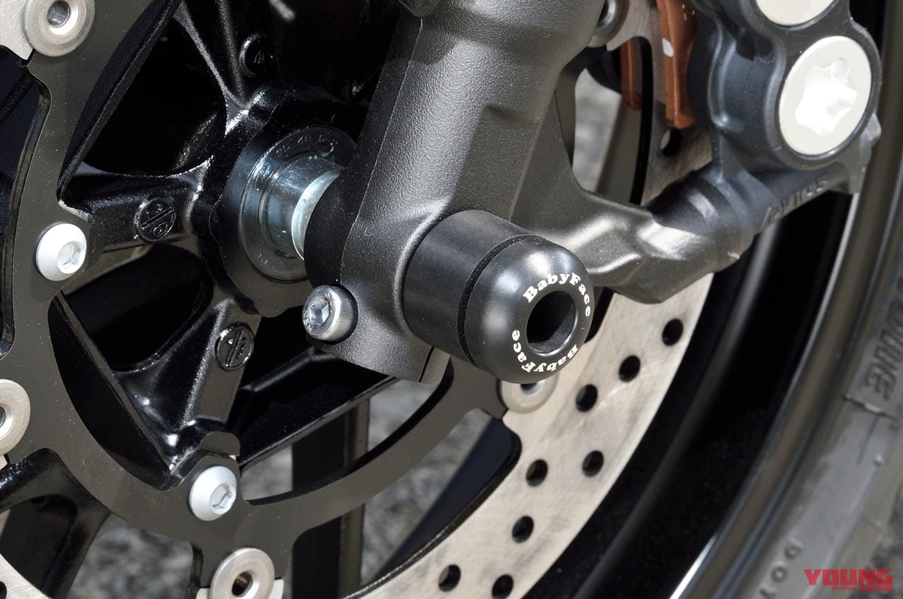 |ベビーフェイスYZF-R7カスタム【オリジナルパーツで、乗ることがさらに楽しく】