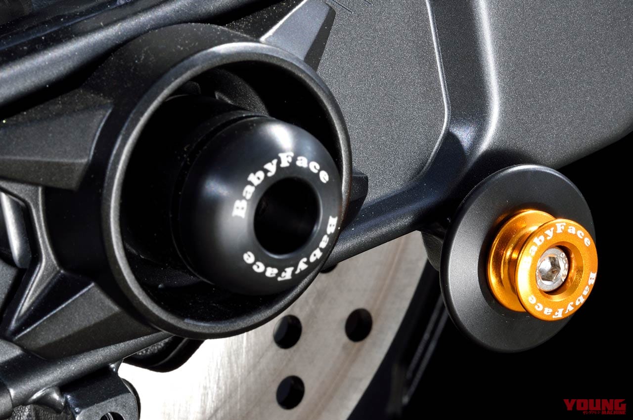 |ベビーフェイスYZF-R7カスタム【オリジナルパーツで、乗ることがさらに楽しく】