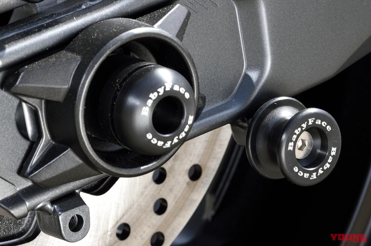 |ベビーフェイスYZF-R7カスタム【オリジナルパーツで、乗ることがさらに楽しく】