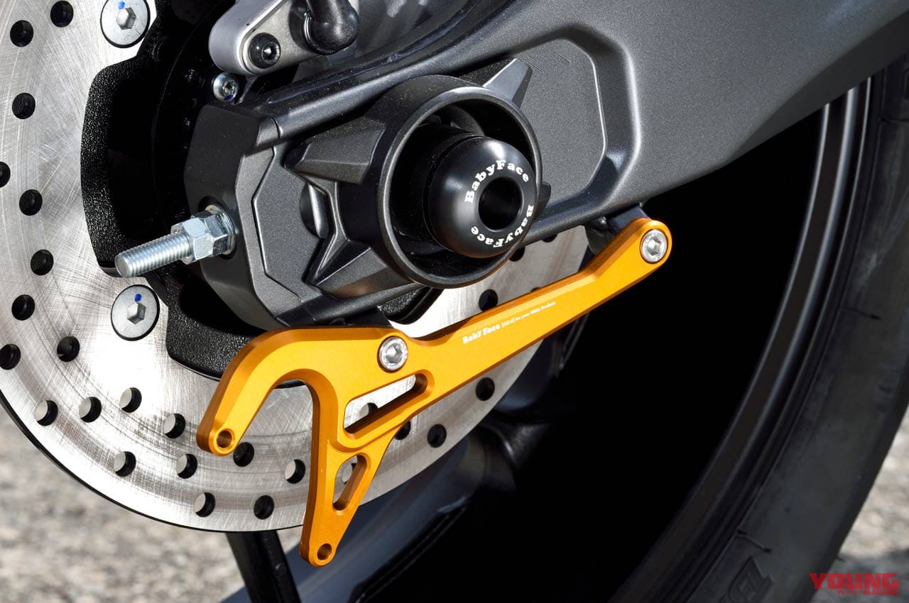 |ベビーフェイスYZF-R7カスタム【オリジナルパーツで、乗ることがさらに楽しく】