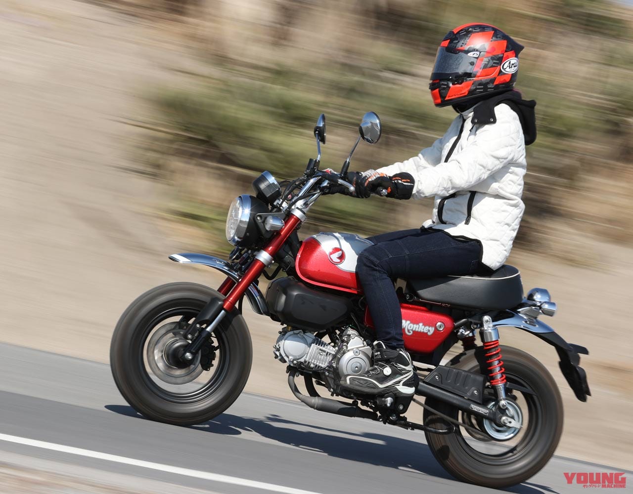 HONDA Monkey125|岡崎静夏のホンダ モンキー125試乗インプレ【楽しさに上質さが加わって、ちょっと大人になりました】