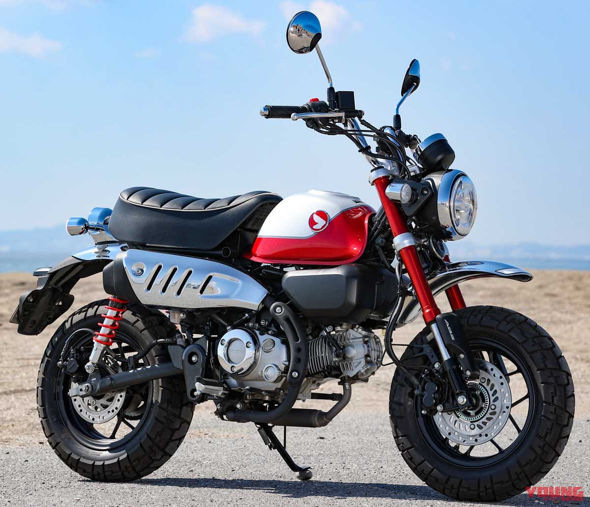 ホンダ モンキー125|岡崎静夏のホンダ モンキー125試乗インプレ【楽しさに上質さが加わって、ちょっと大人になりました】