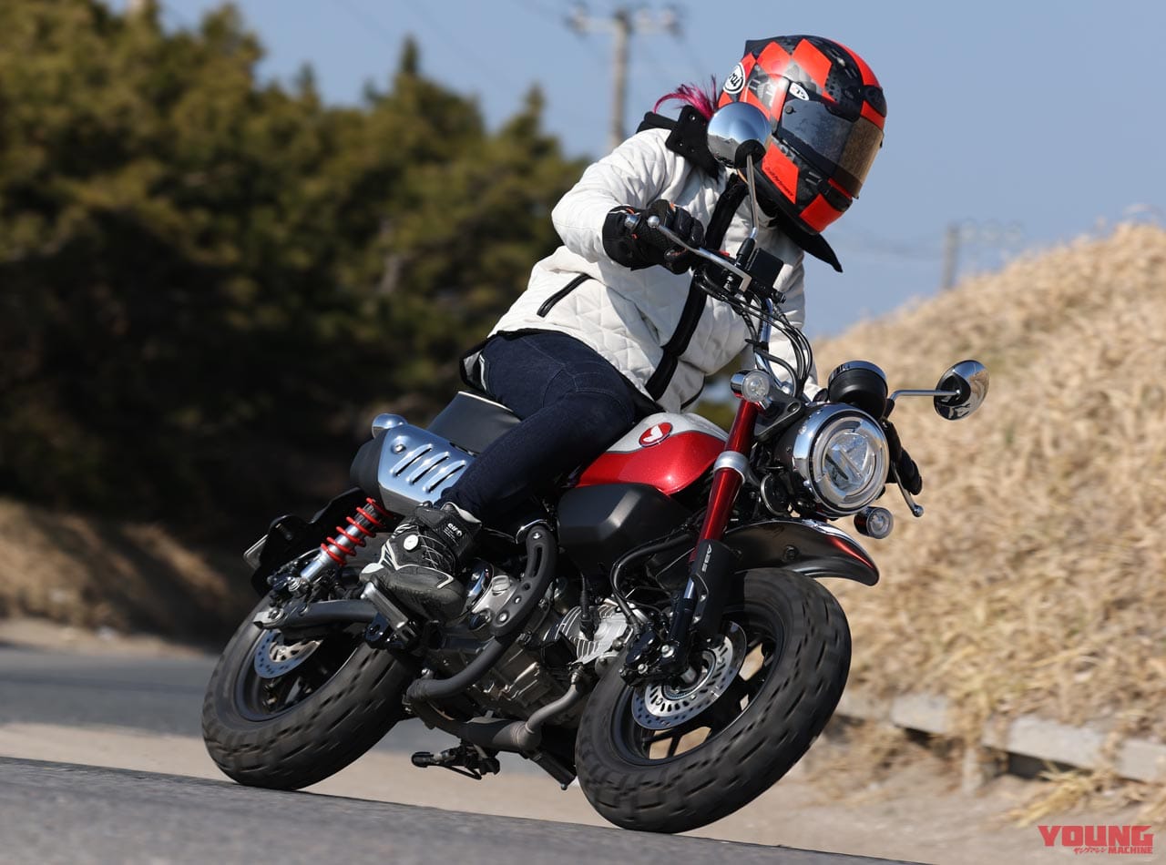 HONDA Monkey125|岡崎静夏のホンダ モンキー125試乗インプレ【楽しさに上質さが加わって、ちょっと大人になりました】