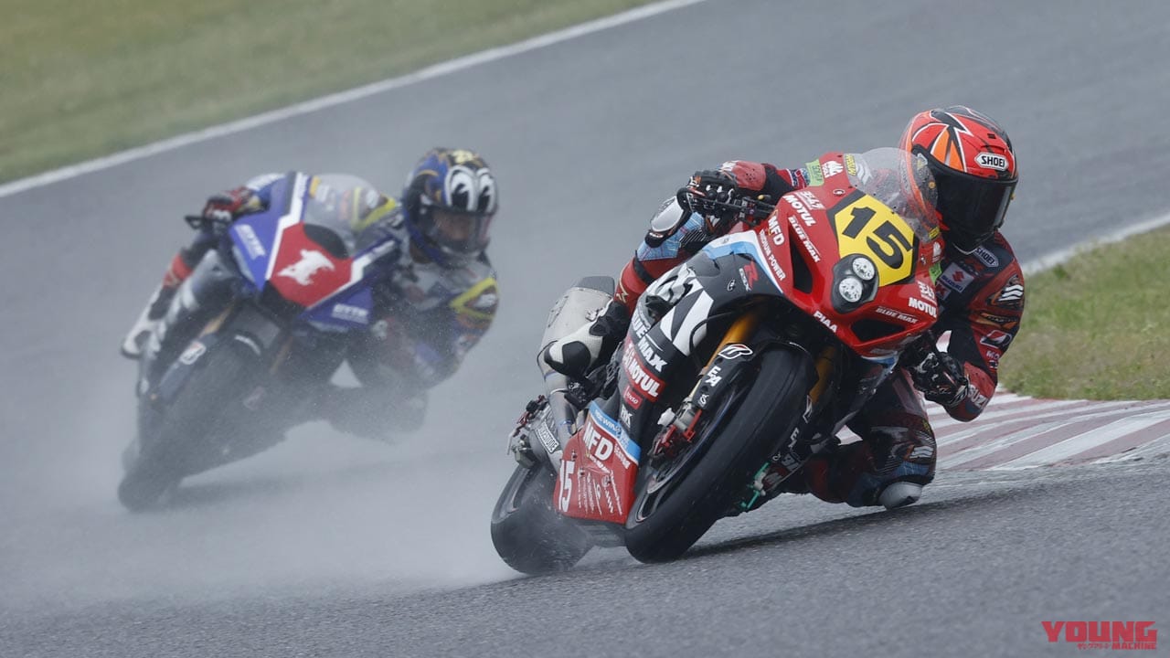 雨の中、2分17秒台ってハンパない! YOSHIMURA SUZUKI RIDEWINがJSB1000を盛り上げる!!