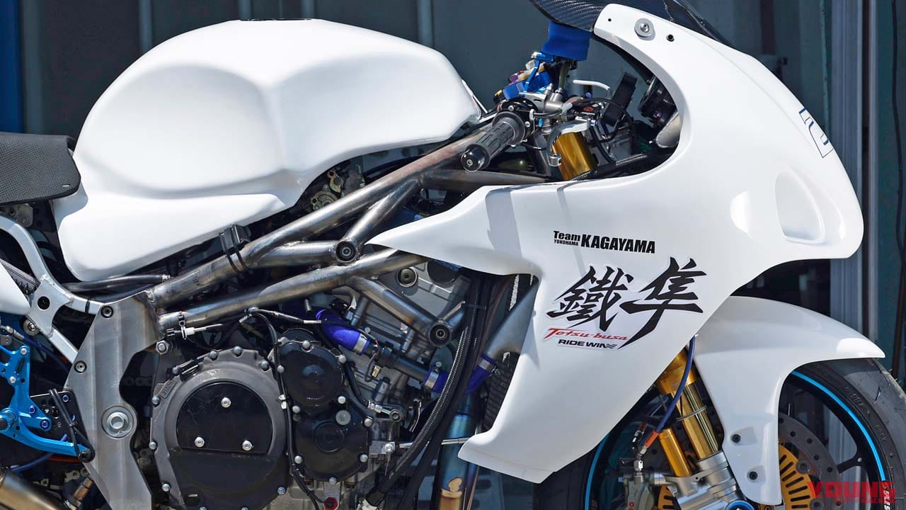 誰も見たことないハヤブサ、完成間近!! チーム加賀山オリジナルマシン“鐵隼(テツブサ)” の全貌とは