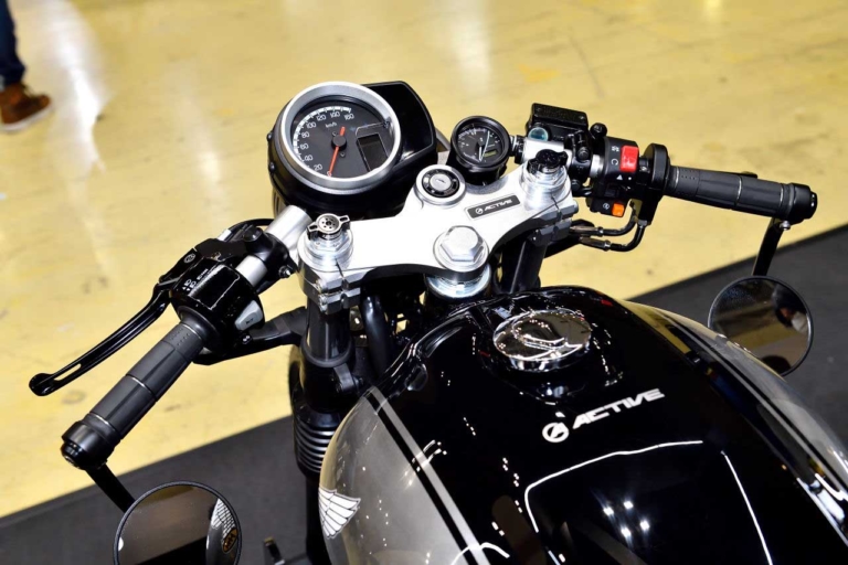 アクティブ|GB350S|カスタム|GB350Sが現代版カフェレーサーに! アクティブがセパレートハンドルキットなどを開発中