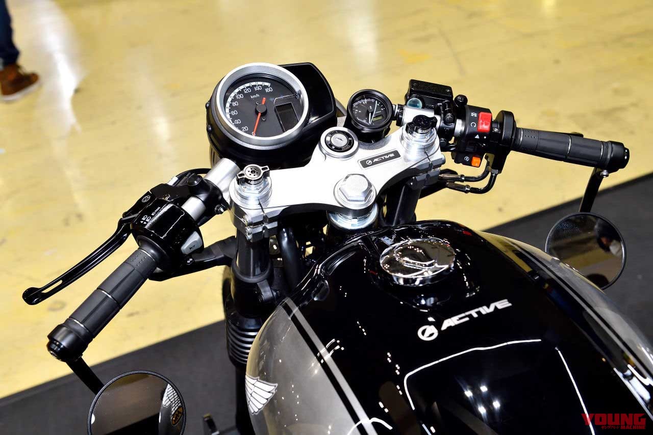 |GB350Sが現代版カフェレーサーに! アクティブがセパレートハンドルキットなどを開発中