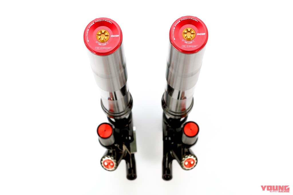 BFF(Balance Free Frontfork) High performance series Kit|【数量限定】カワサキ「Z900RS」のサスペンションをスーパーバイク仕様に! SHOWA製バランスフリー技術で乗り心地も向上