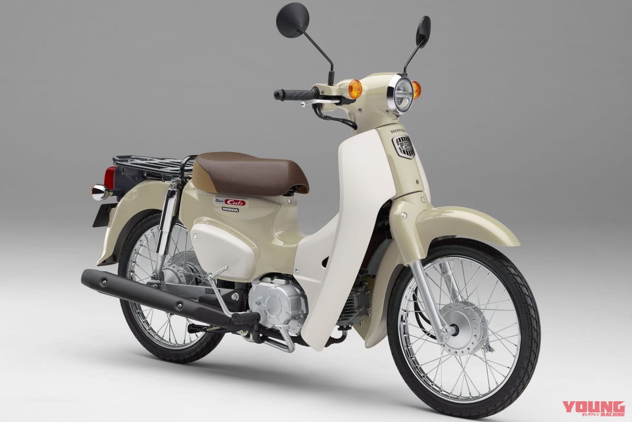 2024 HONDA SUPER CUB50 バージンベージュ|〈アーカイブ〉ホンダ スーパーカブ50/プロ〈いま国内で買える新型バイクカタログ|原付一種(50cc以下)〉【2024】